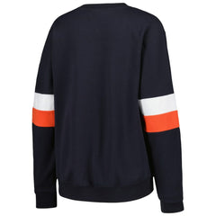 Houston Astros New Era Women's Game Day Crew Pullover Sweatshirt Outlet