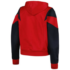 St. Louis Cardinals New Era Women's Color Block Fleece Quarter-Zip Hoodie Near Me