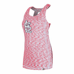 St. Louis Cardinals New Era Women's Space Dye Keyhole Back Tank Top for sale
