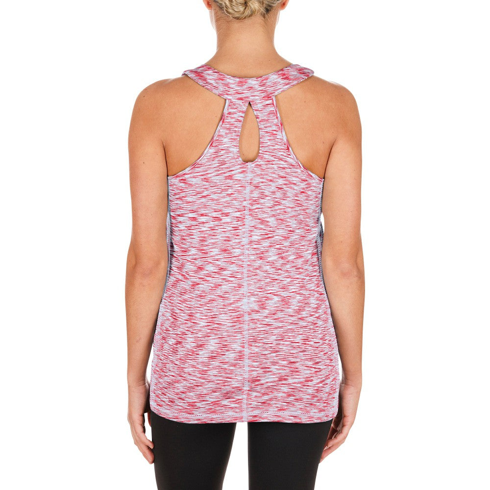 St. Louis Cardinals New Era Women's Space Dye Keyhole Back Tank Top for sale