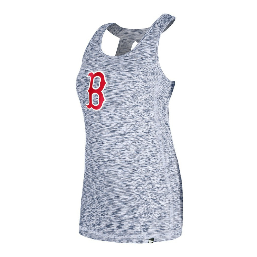 Boston Red Sox New Era Women's Space Dye Keyhole Back Tank Top Discount