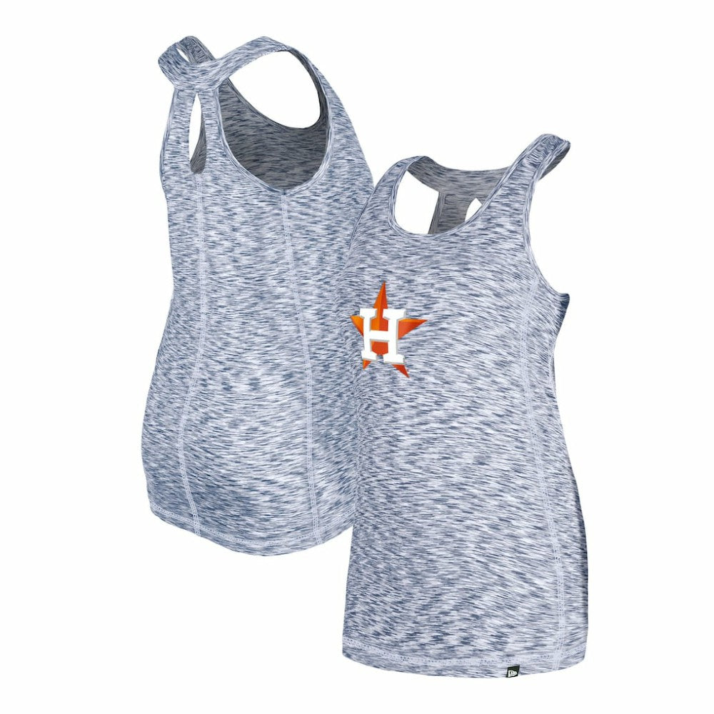 Houston Astros New Era Women's Space Dye Keyhole Back Tank Top Sale