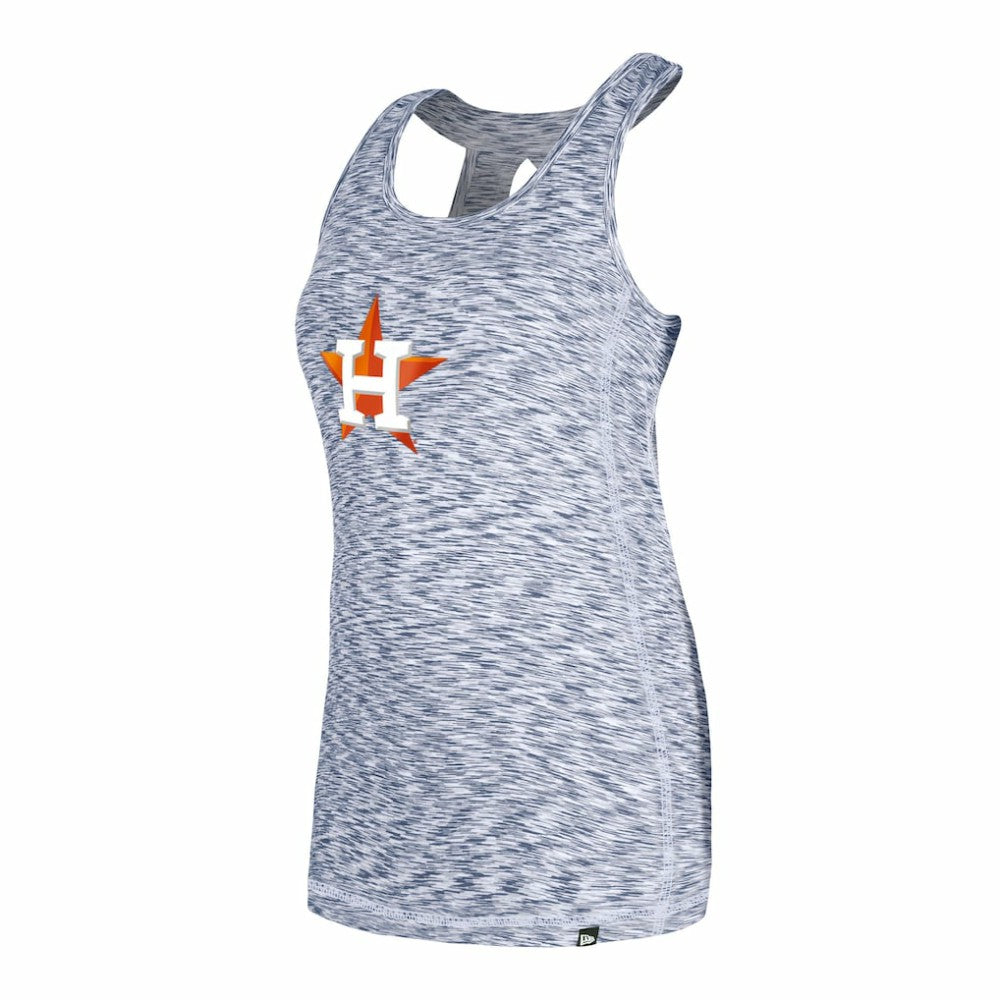 Houston Astros New Era Women's Space Dye Keyhole Back Tank Top Sale