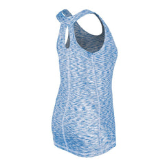 Chicago Cubs New Era Women's Space Dye Keyhole Back Tank Top Discount