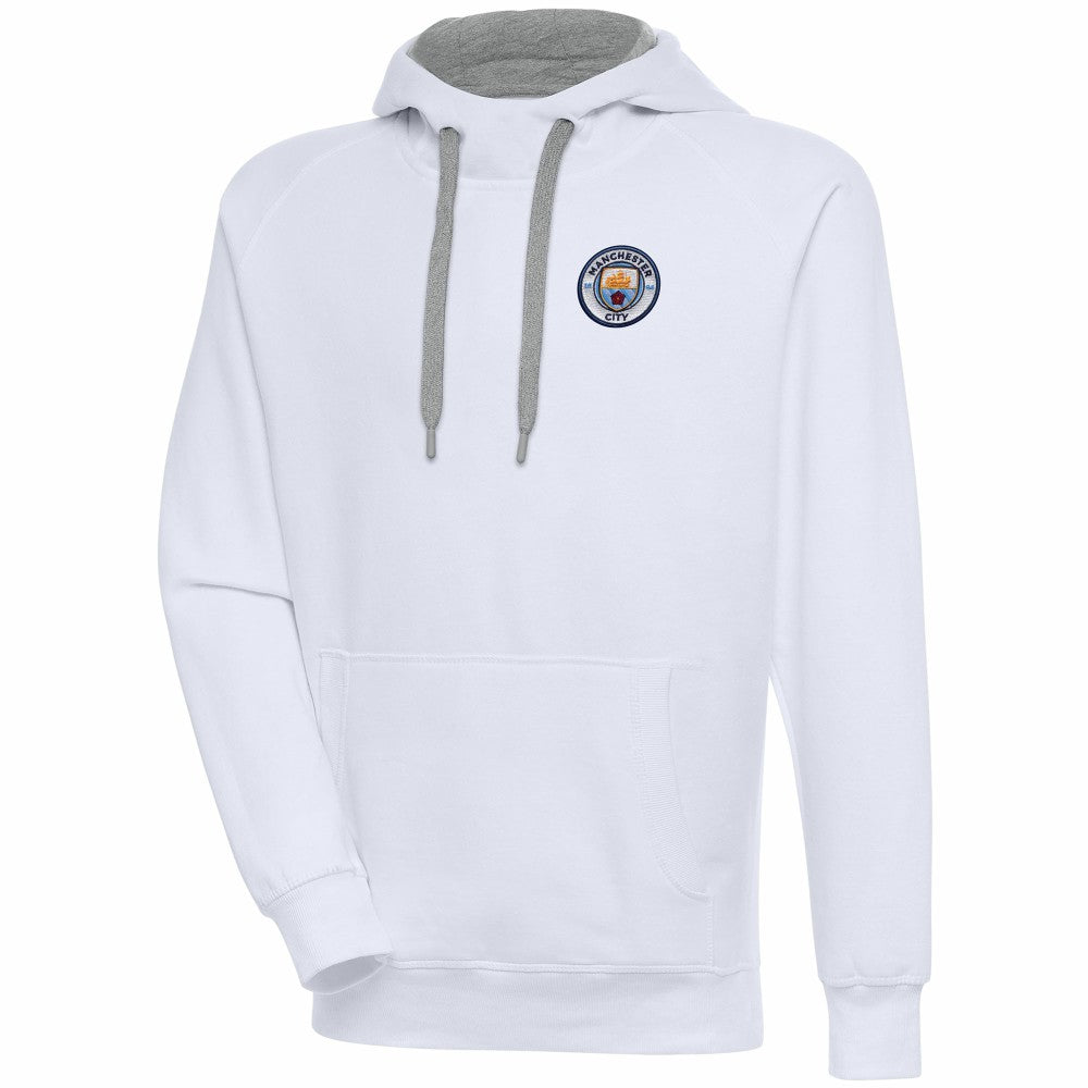 Manchester City Takeover Pullover Hoodie White