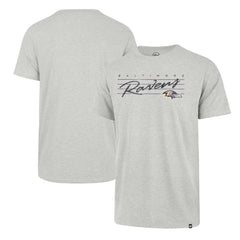 Baltimore Ravens '47 Downburst Franklin T-Shirt - Gray - 47 brand