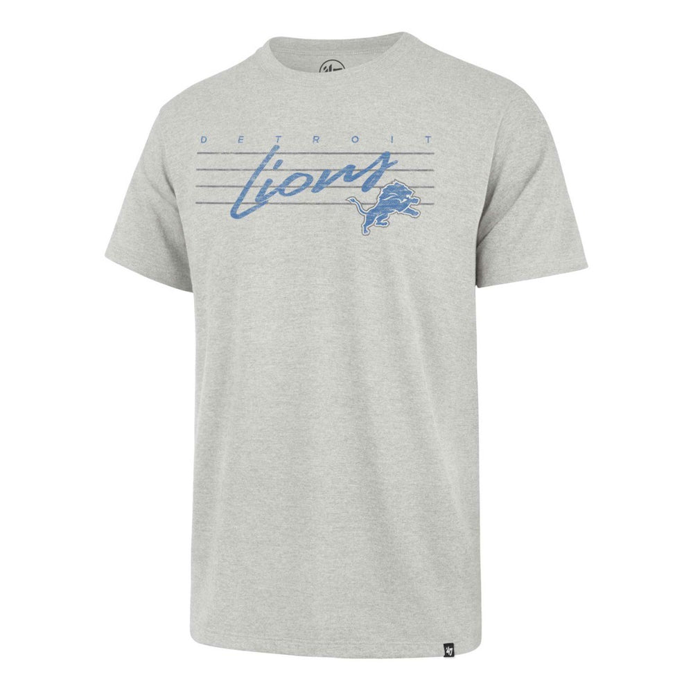 Detroit Lions '47 Downburst Franklin T-Shirt - Gray - 47 brand