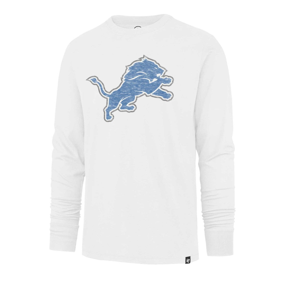 Detroit Lions '47 Premier Franklin Long Sleeve T-Shirt - White - 47 brand