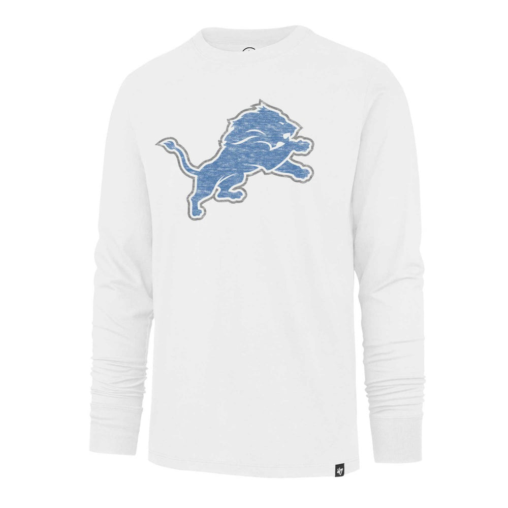 Detroit Lions '47 Premier Franklin Long Sleeve T-Shirt - White - 47 brand