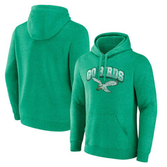 Philadelphia Eagles Gridiron Classics Go Birds Vintage Arch Pullover Hoodie - Kelly Green - Fanatics