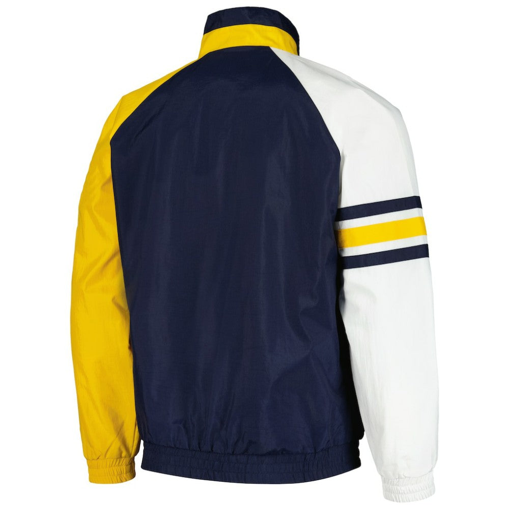 Milwaukee Brewers Starter Elite Raglan Half-Zip Jacket Discount