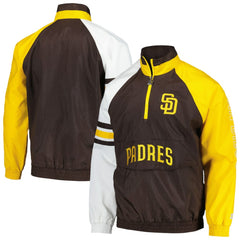 San Diego Padres Starter Elite Raglan Half-Zip Jacket Discount