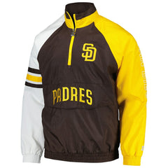 San Diego Padres Starter Elite Raglan Half-Zip Jacket Discount