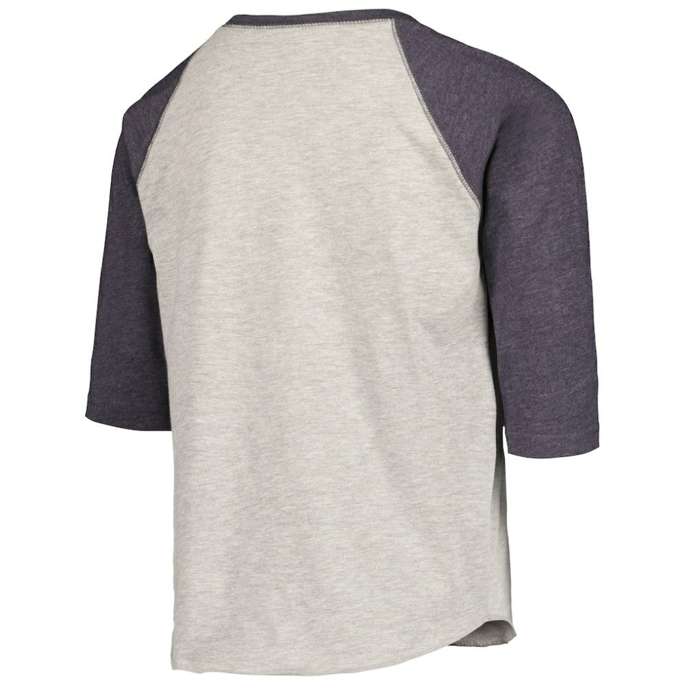 Atlanta Braves Soft as a Grape Youth Raglan 3/4 Sleeve T-Shirt Sale