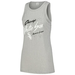 Chicago White Sox Soft as a Grape Women's Gauze High Neck Tank Top Online