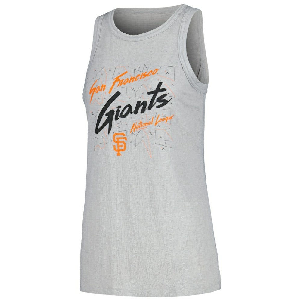 San Francisco Giants Soft as a Grape Women's Gauze High Neck Tank Top Outlet