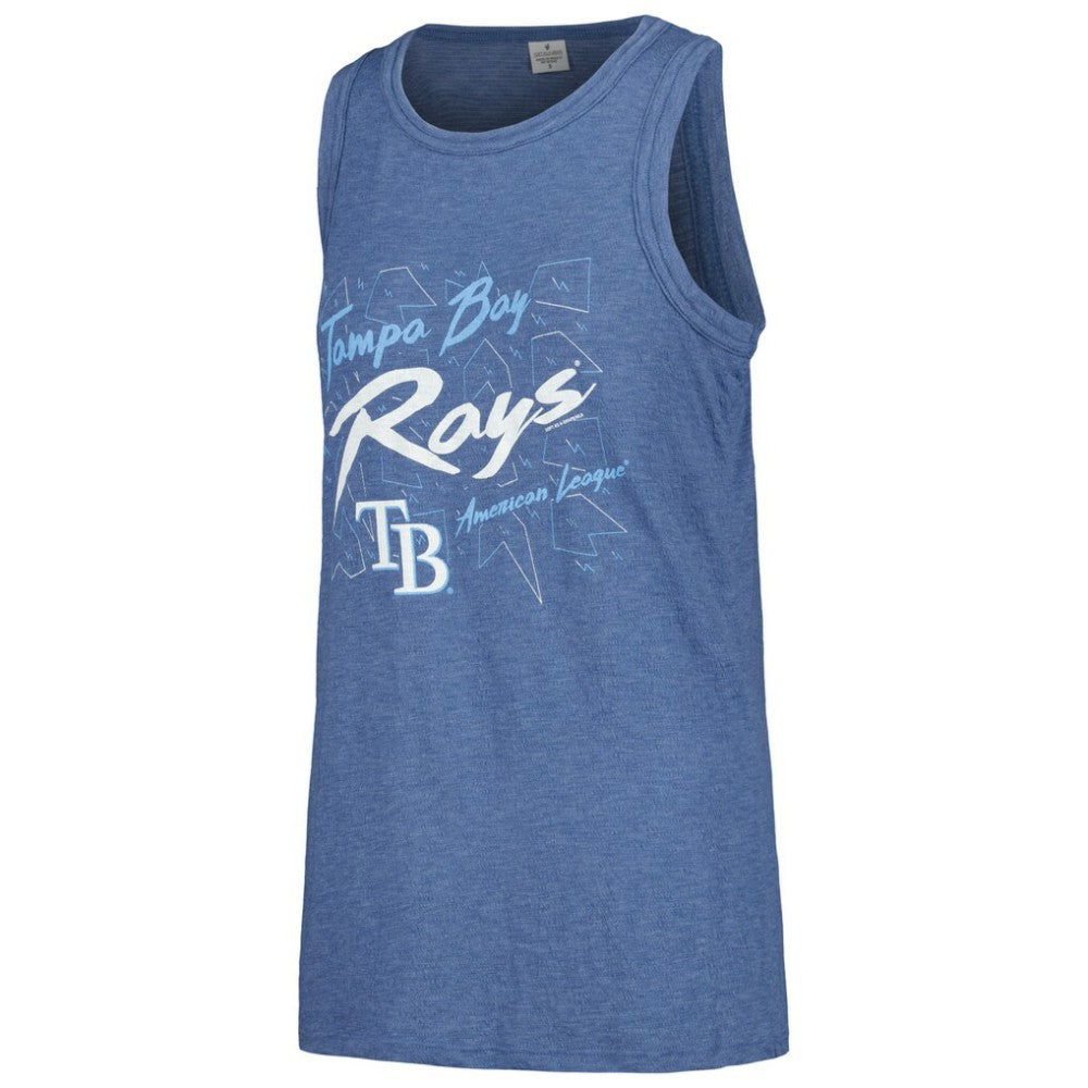 Tampa Bay Rays Soft as a Grape Women's Gauze High Neck Tank Top Near Me