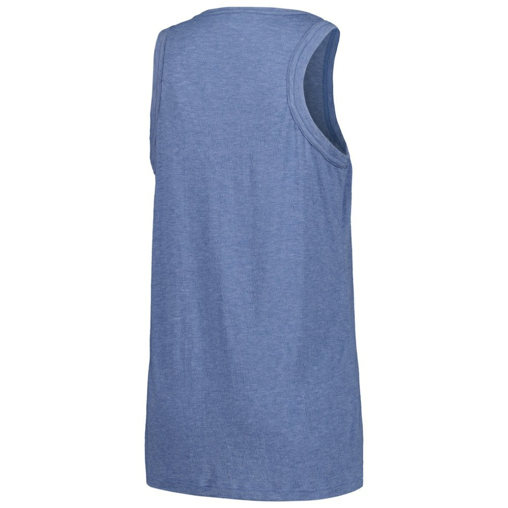 Atlanta Braves Soft as a Grape Women's Gauze High Neck Tank Top Outlet