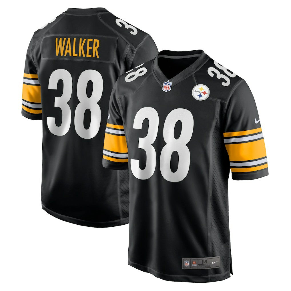 Mykal Walker Pittsburgh Steelers Team Game Jersey - Black - Nike