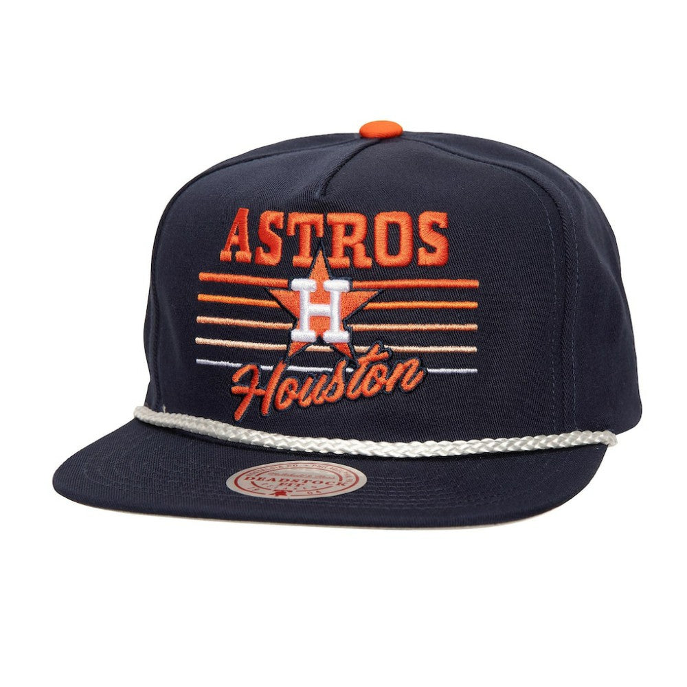 Houston Astros Mitchell & Ness  Radiant Lines Deadstock Snapback Hat Online