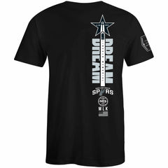 San Antonio Spurs FISLL x Black History Collection Unisex T-Shirt - Black