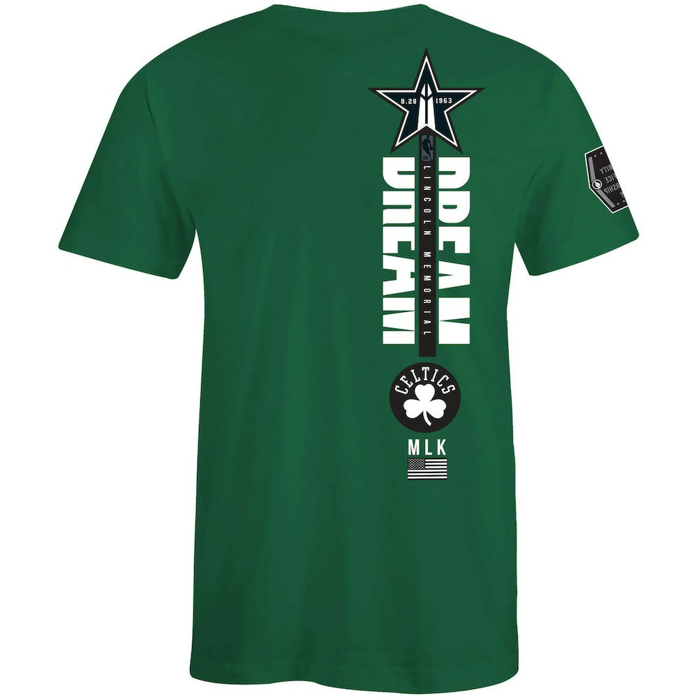 Boston Celtics FISLL x Black History Collection Unisex T-Shirt - Green