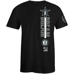 Brooklyn Nets FISLL x Black History Collection Unisex T-Shirt - Black