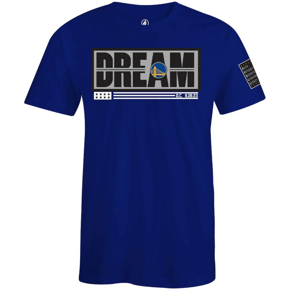 Golden State Warriors FISLL x Black History Collection Unisex T-Shirt - Royal