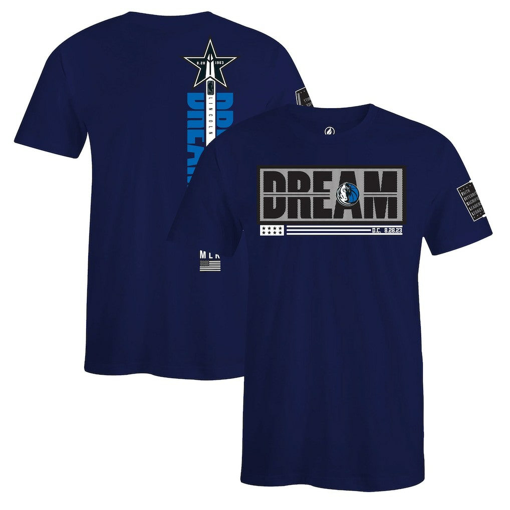 Dallas Mavericks FISLL x Black History Collection Unisex T-Shirt - Royal