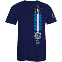 Dallas Mavericks FISLL x Black History Collection Unisex T-Shirt - Royal