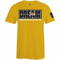 Los Angeles Lakers FISLL x Black History Collection Unisex T-Shirt - Gold