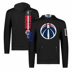 Washington Wizards FISLL x Black History Collection Unisex Pullover Hoodie - Black