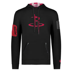 Houston Rockets FISLL x Black History Collection Unisex Pullover Hoodie - Black