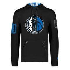 Dallas Mavericks FISLL x Black History Collection Unisex Pullover Hoodie - Black