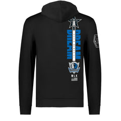 Dallas Mavericks FISLL x Black History Collection Unisex Pullover Hoodie - Black
