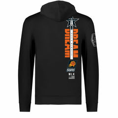 Phoenix Suns FISLL x Black History Collection Unisex Pullover Hoodie - Black
