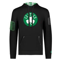 Boston Celtics FISLL x Black History Collection Unisex Pullover Hoodie - Black