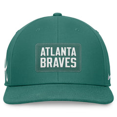 Atlanta Braves Nike Bicoastal Pro Performance Snapback Hat Sale