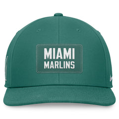 Miami Marlins Nike Bicoastal Pro Performance Snapback Hat Outlet