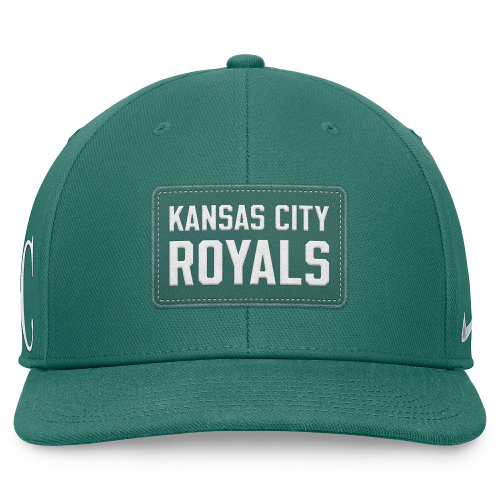 Kansas City Royals Nike Bicoastal Pro Performance Snapback Hat Discount