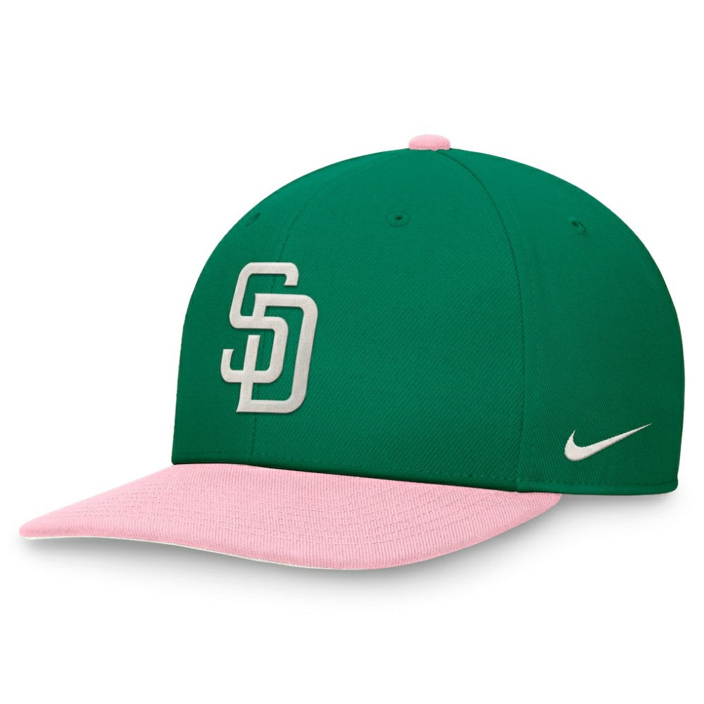 San Diego Padres Nike Malachite Pro Performance Snapback Hat for sale