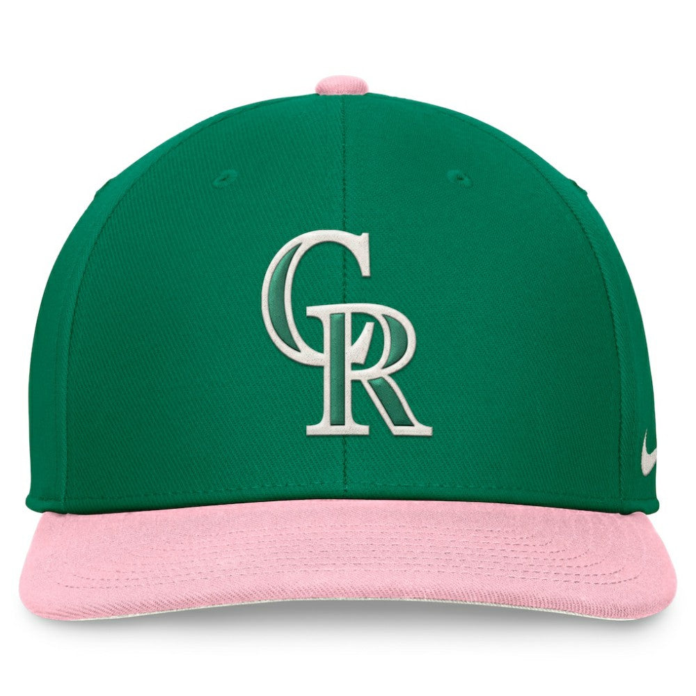 Colorado Rockies Nike Malachite Pro Performance Snapback Hat Online