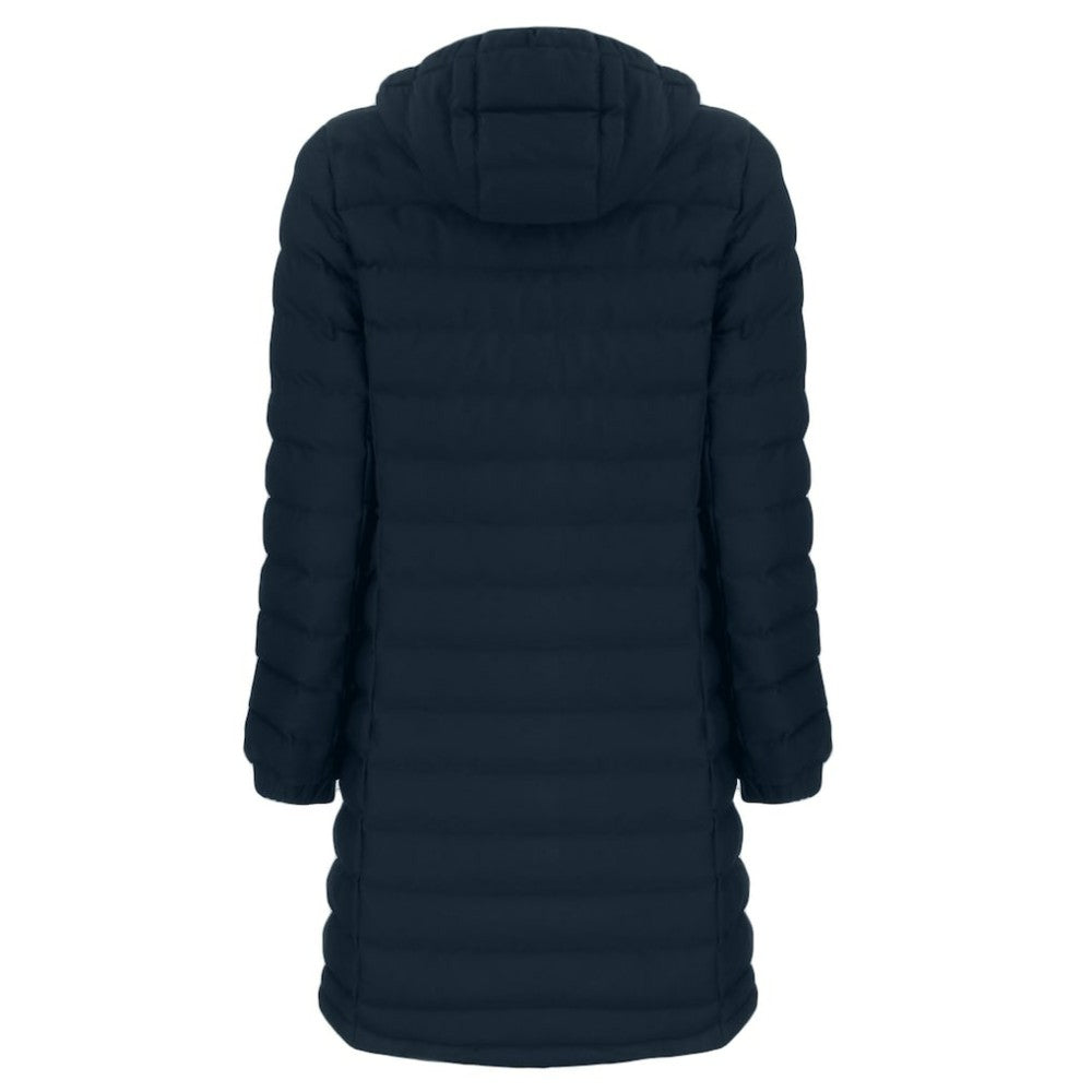 Los Angeles Dodgers Cutter & Buck Women's Cooperstown Collection Mission Ridge Repreve Eco Insulated Long Full-Zip Puffer Jacket Discount