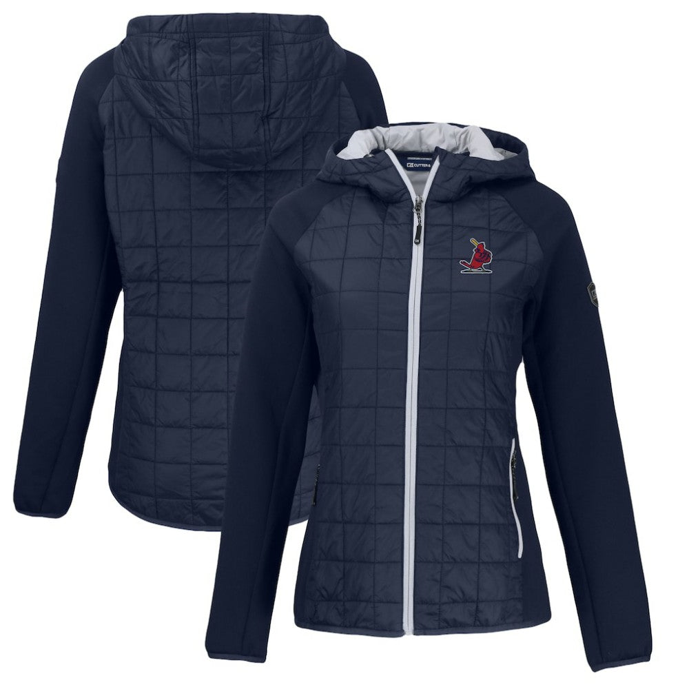 St. Louis Cardinals Cutter & Buck Women's Cooperstown Collection Rainier Primaloft Eco Full-Zip Hybrid Jacket Near Me