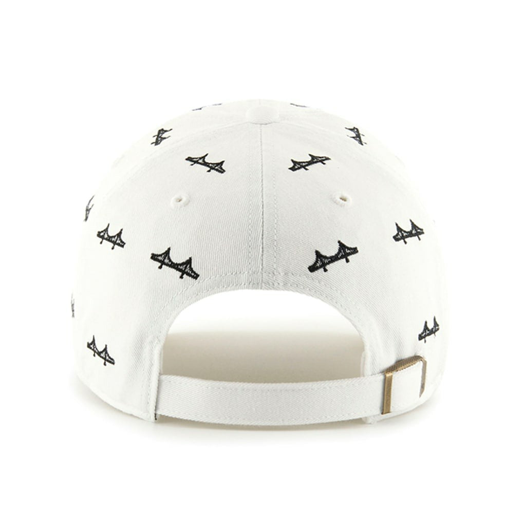 San Francisco 49ers '47 Confetti Clean Up Adjustable Hat - White - 47 brand