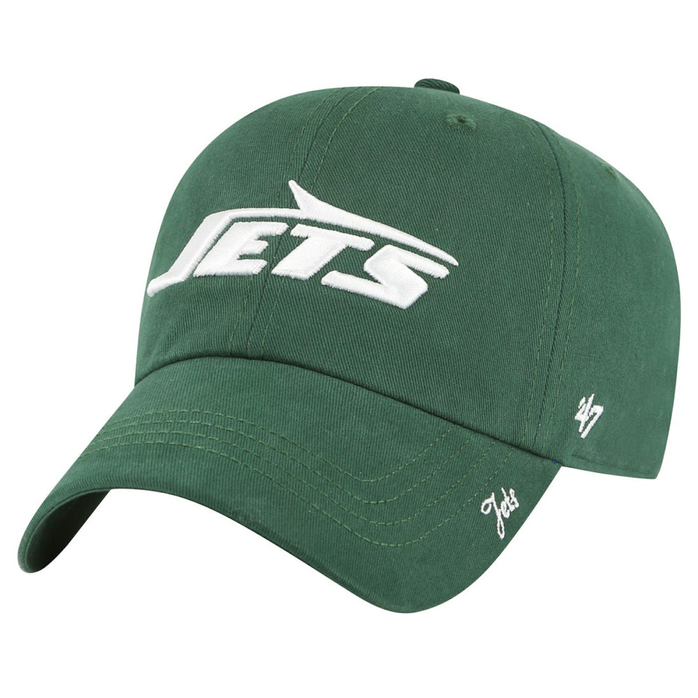 New York Jets '47 Women's Miata Clean Up Adjustable Hat - Green - 47 brand