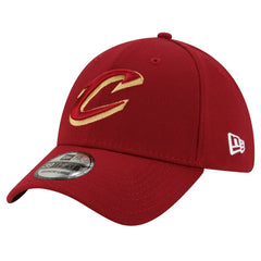 New Era Cleveland Cavaliers Logo 39THIRTY Flex Hat Wine
