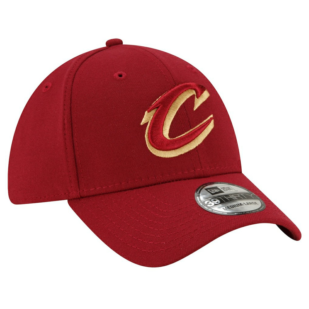 New Era Cleveland Cavaliers Logo 39THIRTY Flex Hat Wine
