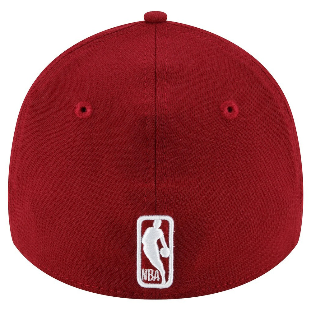 New Era Cleveland Cavaliers Logo 39THIRTY Flex Hat Wine