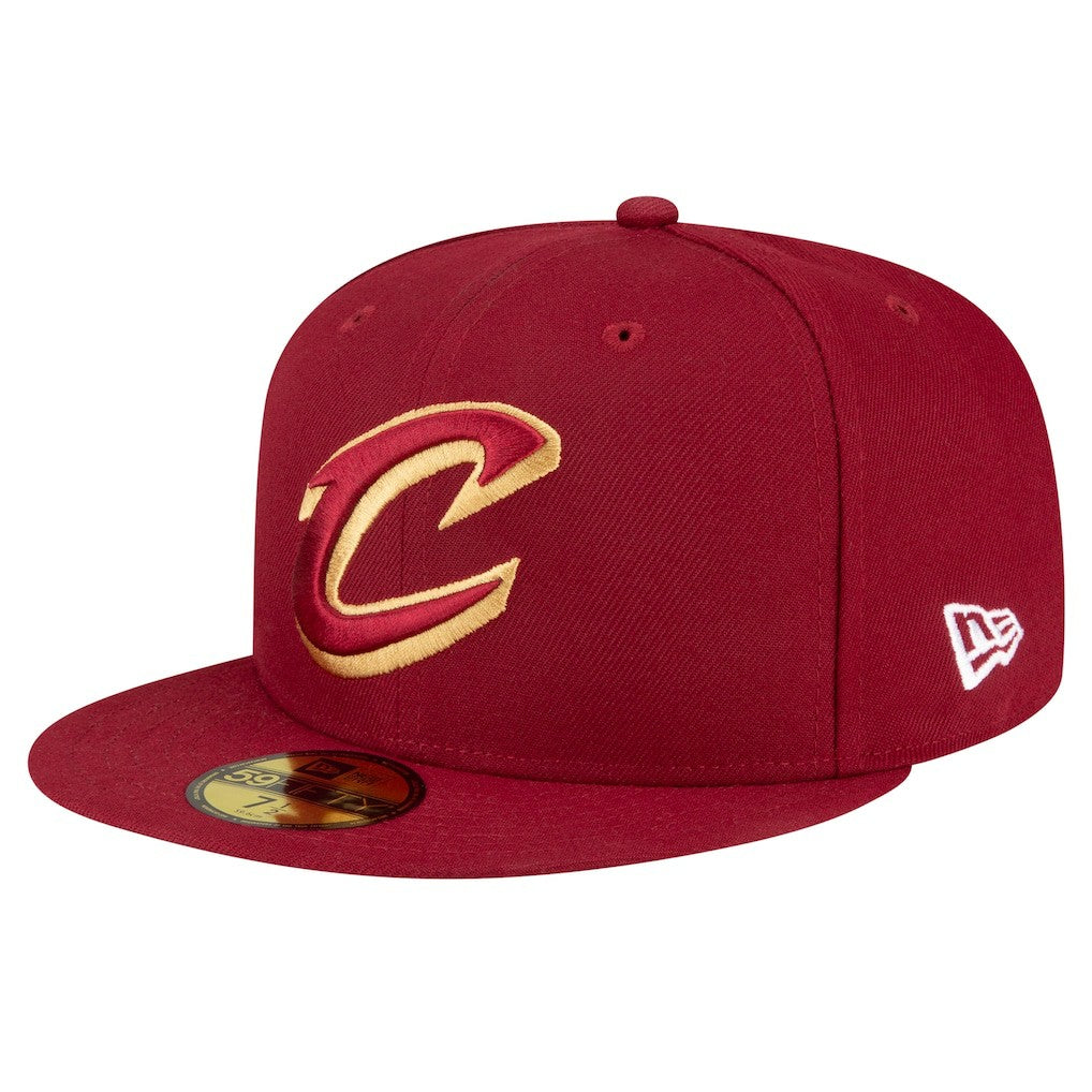 New Era Cleveland Cavaliers 59FIFTY Fitted Hat Wine